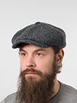 Кепка STETSON арт. 6840216 HATTERAS MTO (серый / синий / зеленый)